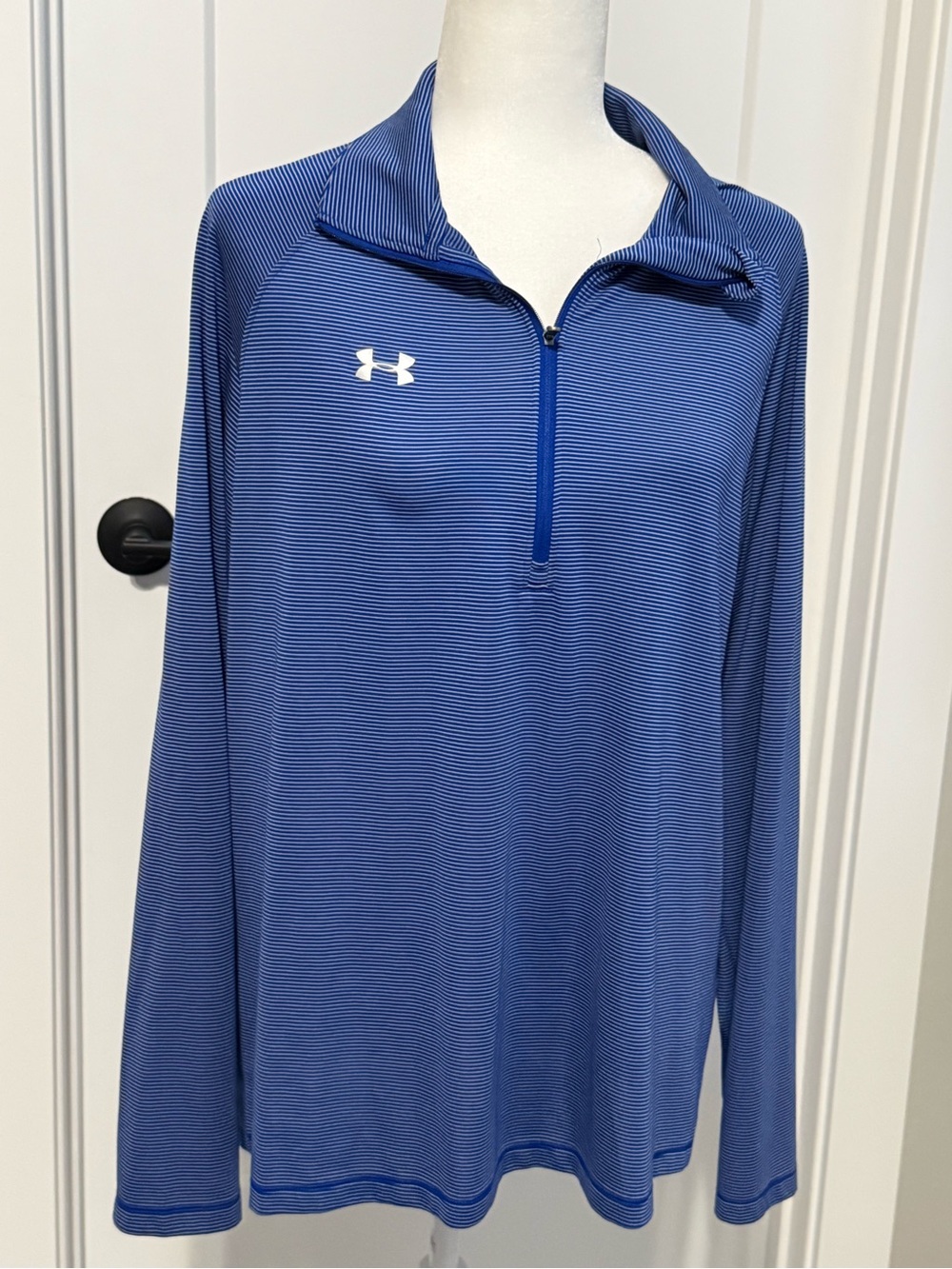 Under Armour Royal Blue Half-Zip Performance Top